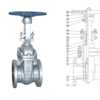 美标闸阀 Z40H-150LB